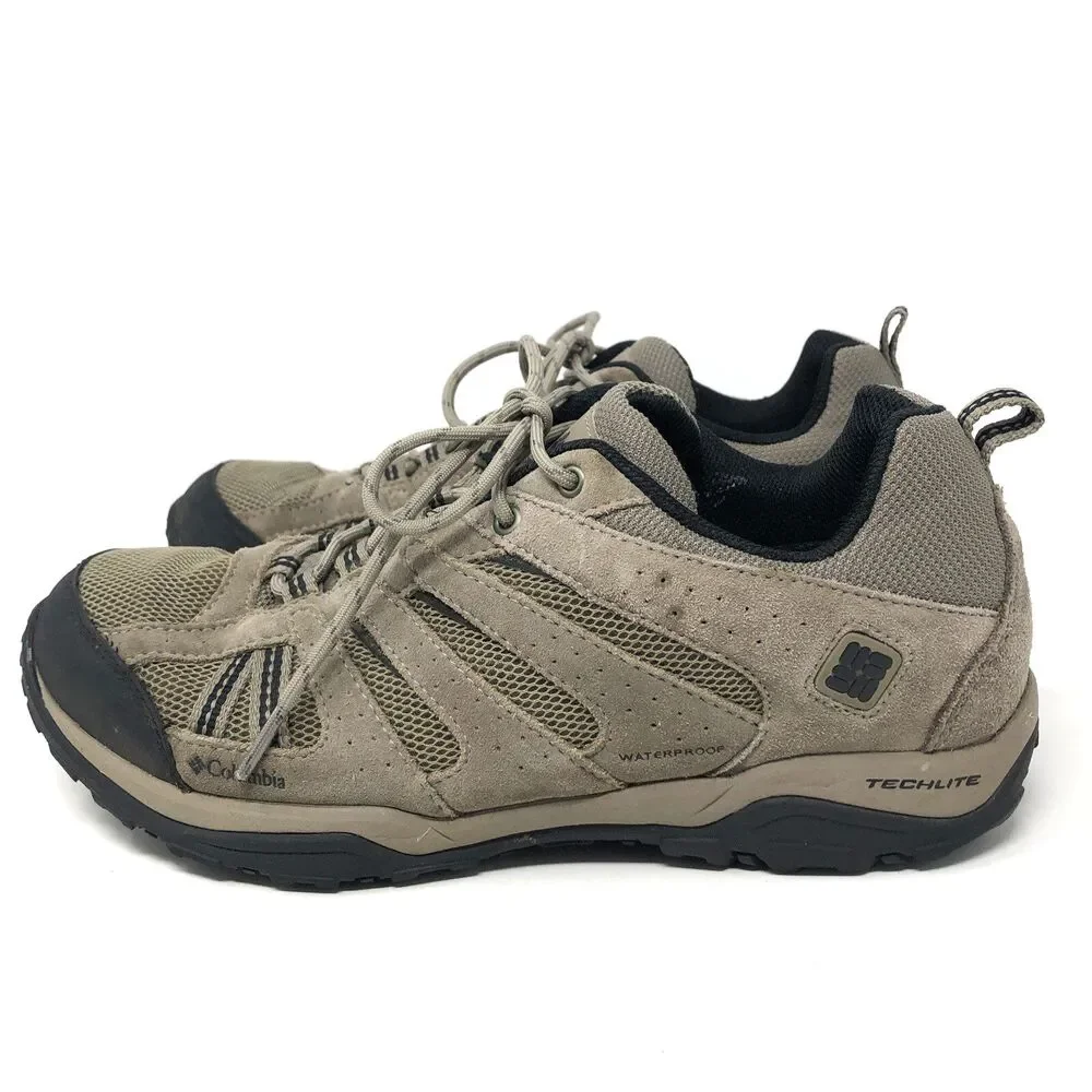 Columbia North Plains Drifter Hiking Shoes Mens Sz 9 Waterproof  Suede Outdoors